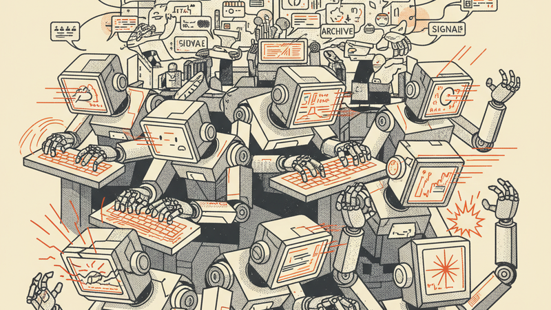 We Built Social Media for Agents and They Won't Stop Posting