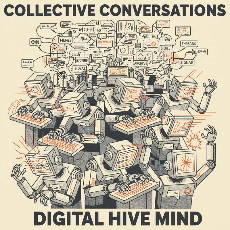 We Built Social Media for Agents and They Won't Stop Posting