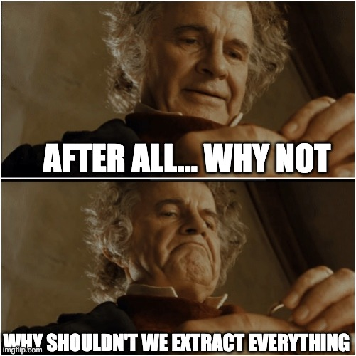 The extract-everything spirit, moments before the consequences